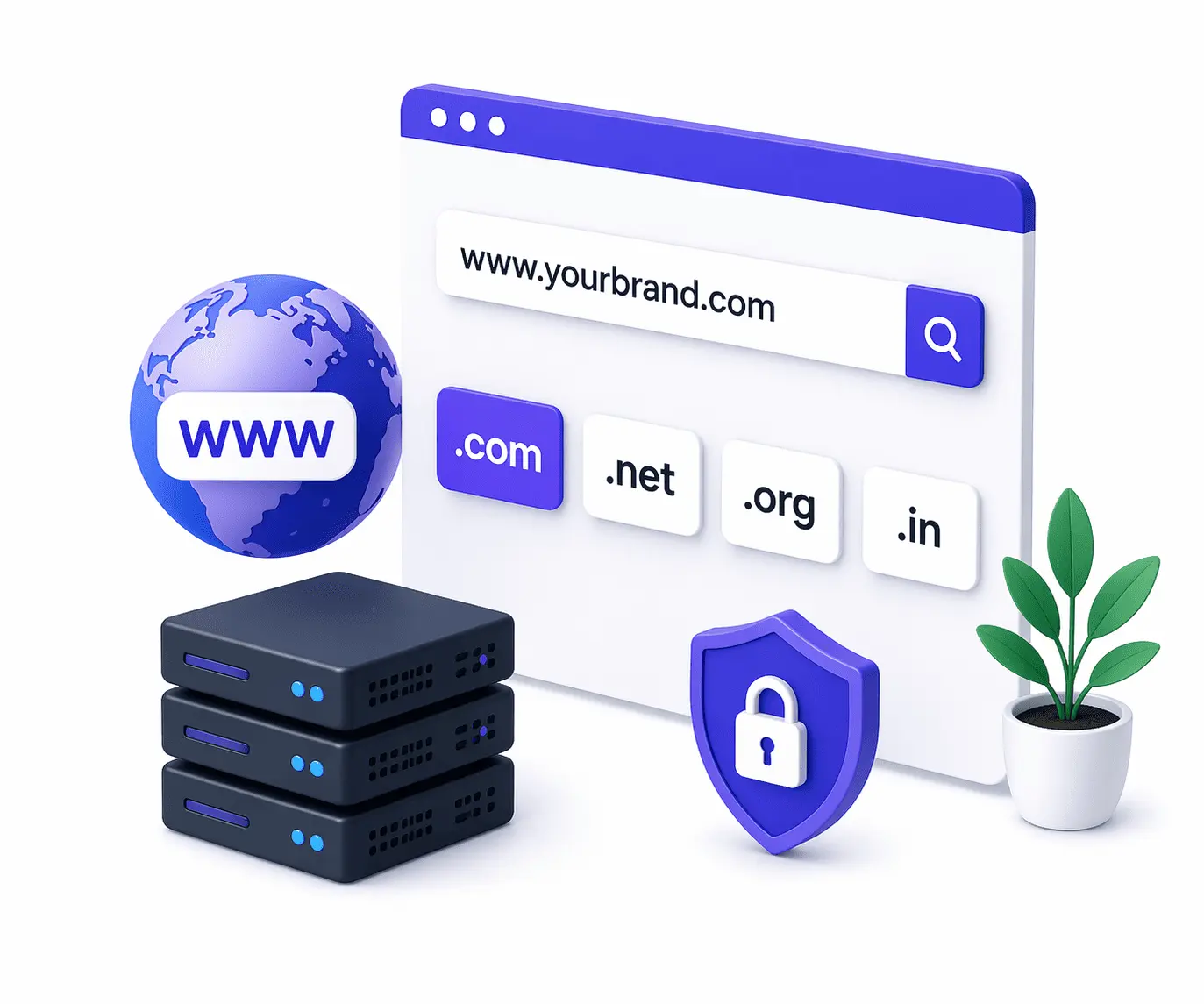 DV Hosting Domain Registration